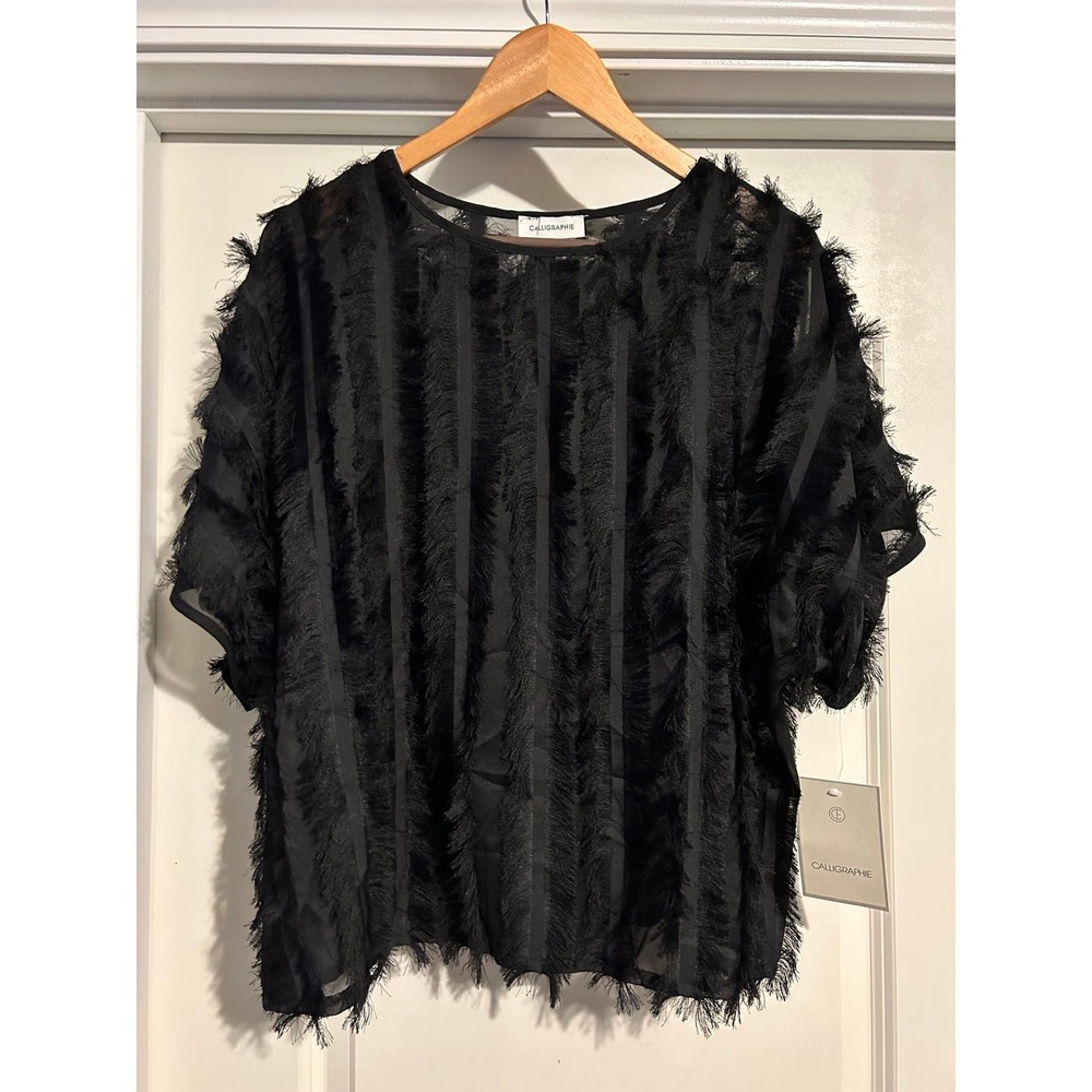 NWT Calligraphie Women's shirt sz S
